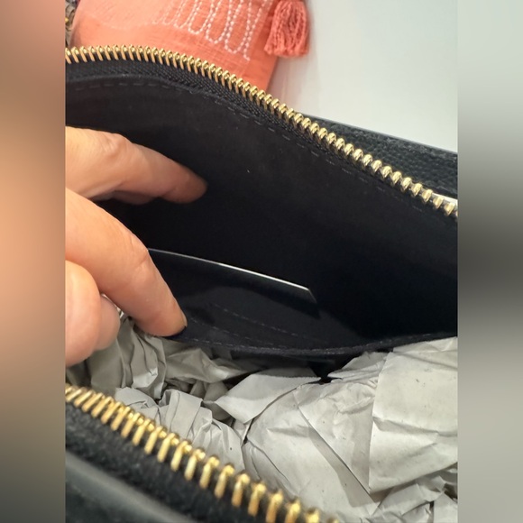 NWT | Large See By Chloe Joan Crossbody Bag | Black Leather and Suede | Dust Bag - Picture 14 of 17